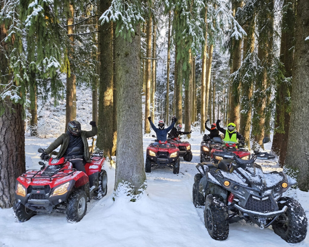 Winterquadtour bei ATV Action