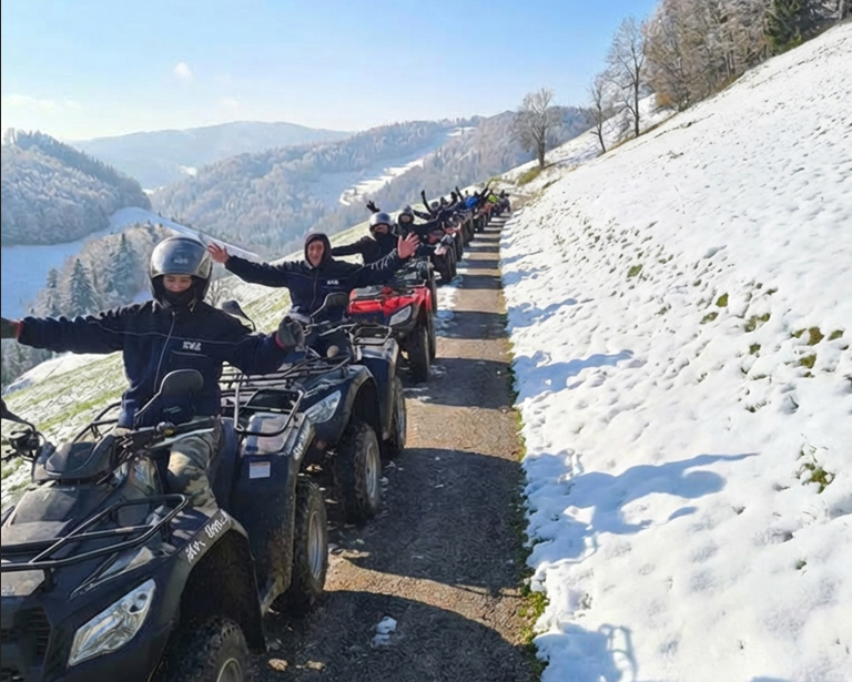 Winterquadtour bei ATV Action